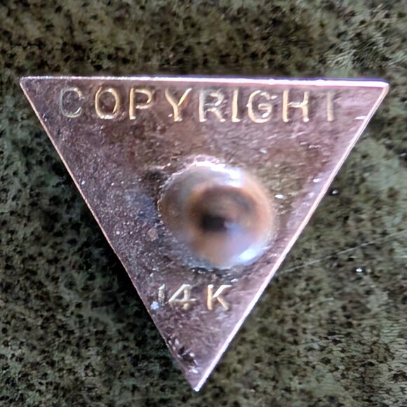 14K Gold Knights of Pythias Lapel Pin - Picture 4 of 7